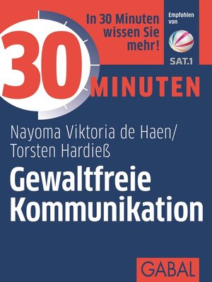cover image of 30 Minuten Gewaltfreie Kommunikation